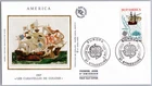 France FDC Strasbourg 1982 - Columbus Caravels Europe