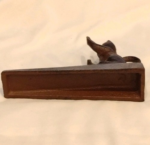 Cast Iron Door Stop Cat Kitty Lover Figurine Paws Up Cat Door Jam Stop - Picture 11 of 12