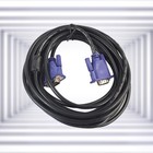  5 Meters VGA Cable Male to Male Monitor Cable Video Adapter Cable with Ferrite