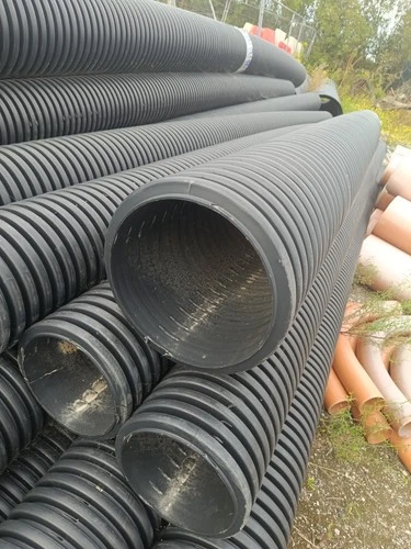 JFC 300 millimetre twinwall perforated land drain pipe