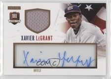 2014 Panini USA Baseball Box Set Signature Jerseys 93/99 Xavier Legrant Auto 6wp