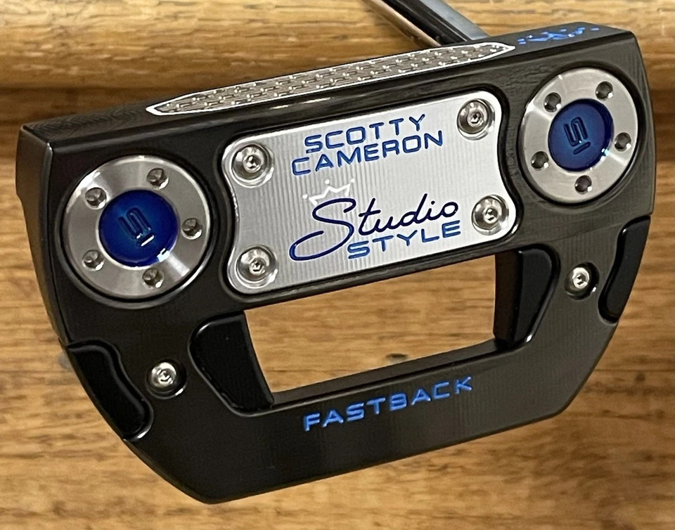 Scotty Cameron Studio Style Fastback Putter - New - Xtreme Dark Finish - BLU - Image 2 of 4