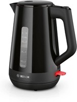 Bosch MyMoment Delight Electric Cordless Kettle 1.7L 3000W - Black, TWK1M123GB