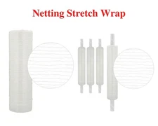 Pallet Hand Stretch Wrap Netting Film Clear Choose: Size & Rolls