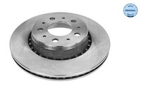 2X Bremsscheibe Vorne Meyle 515 521 5010 FÜR Volvo