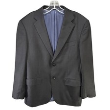 Suitsupply Napoli Zignone Suit Jacket 40R Black Single Breasted Classic - Flaw