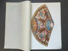 Edwardian 1901 Magazine Page Small Dress Fan Loius XIV Period