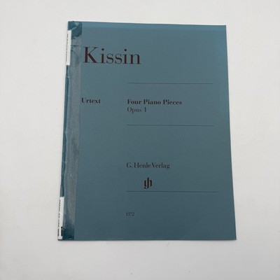 Four Piano Pieces Opus 1 Urtextausgabe Klavier G. Henle Verlag by Evgeny Kissin