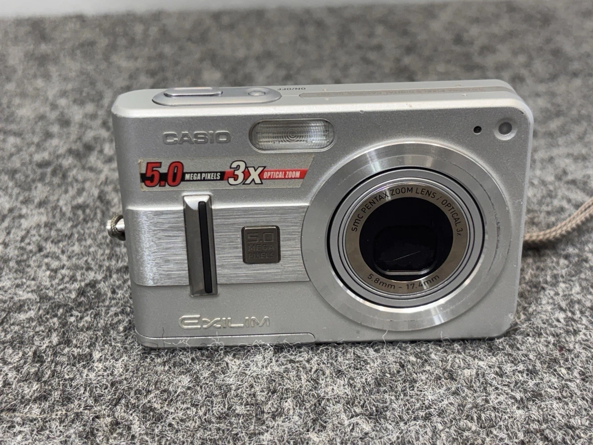 ⭐️オールドコンデジ⭐️CASIO EXILIM EX-Z57 シルバー Casio Exilim EX-Z57 Digital Cameras for Sale - Shop New & Used