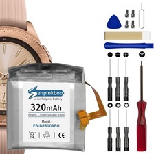 For Samsung Galaxy Watch SM R810 Battery Upgraded 320mAh EB BR810ABU Battery