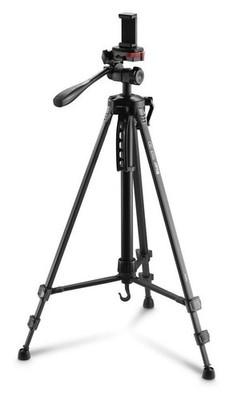 Hama 004667 Star 153 3D 3 Bein(e) Stativ Smartphone-/Digital-Kamera  Schwarz