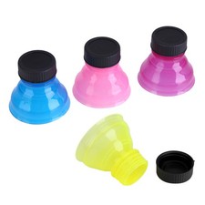6Pcs Colorful Drink Lids Reusable Useful Snap On Pop Can Bottle Caps For Cool