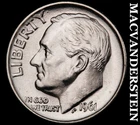 1961 Roosevelt Dime- Silver- Choice Gem Brilliant Uncirculated Luster #J4557