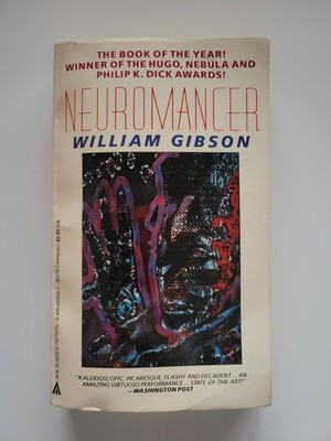 1985 NEUROMANCER 4TH PRINT 1ST PRINT OF THIS COVER PAPERBACK WILLIAM GIBSON ACE