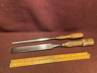 SORBY gouge chisels 2 4 1 collectible user