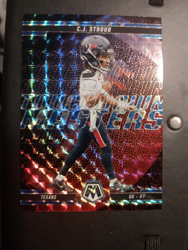 2025 Panini Mosaic Touchdown Masters CJ Stroud #\'d To 99 Holographic Prizm