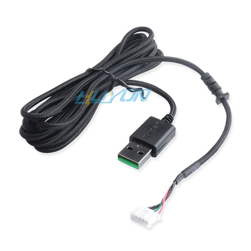Usb Mouse Cable Replacement For Razer Deathadder Essential Wired Gaming Mouse - Afbeelding 7 van 14