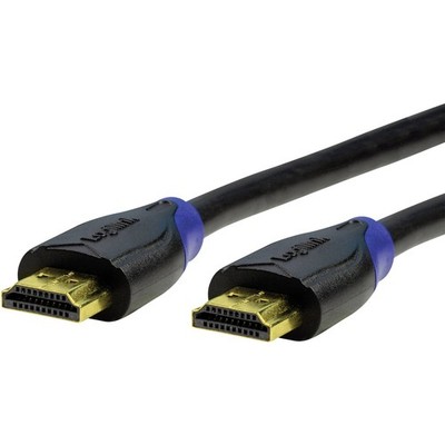 LogiLink CH0065 4K UHD 7.5m Digital A/V Cable Black Audio Return Ch Gold P