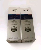 2 x No7 Advanced Retinol 1.5% Complex Night Concentrate - 1 fl oz