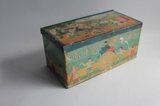 Boîte tôle lithographiée Biscuits Galletas Articach Espagne G. Andreis (64573)
