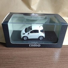 Ebro 1/43 Toyota iQ Model Car White Diecast Collectible Rare