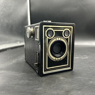 Vintage Ansco Marvel S 20 Art Deco Box Camera Sears 120 Film 1937 40 USA EL