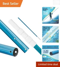 10-Foot Telescopic Aluminum Pool Pole - Perfect for All Cleaning Accessories