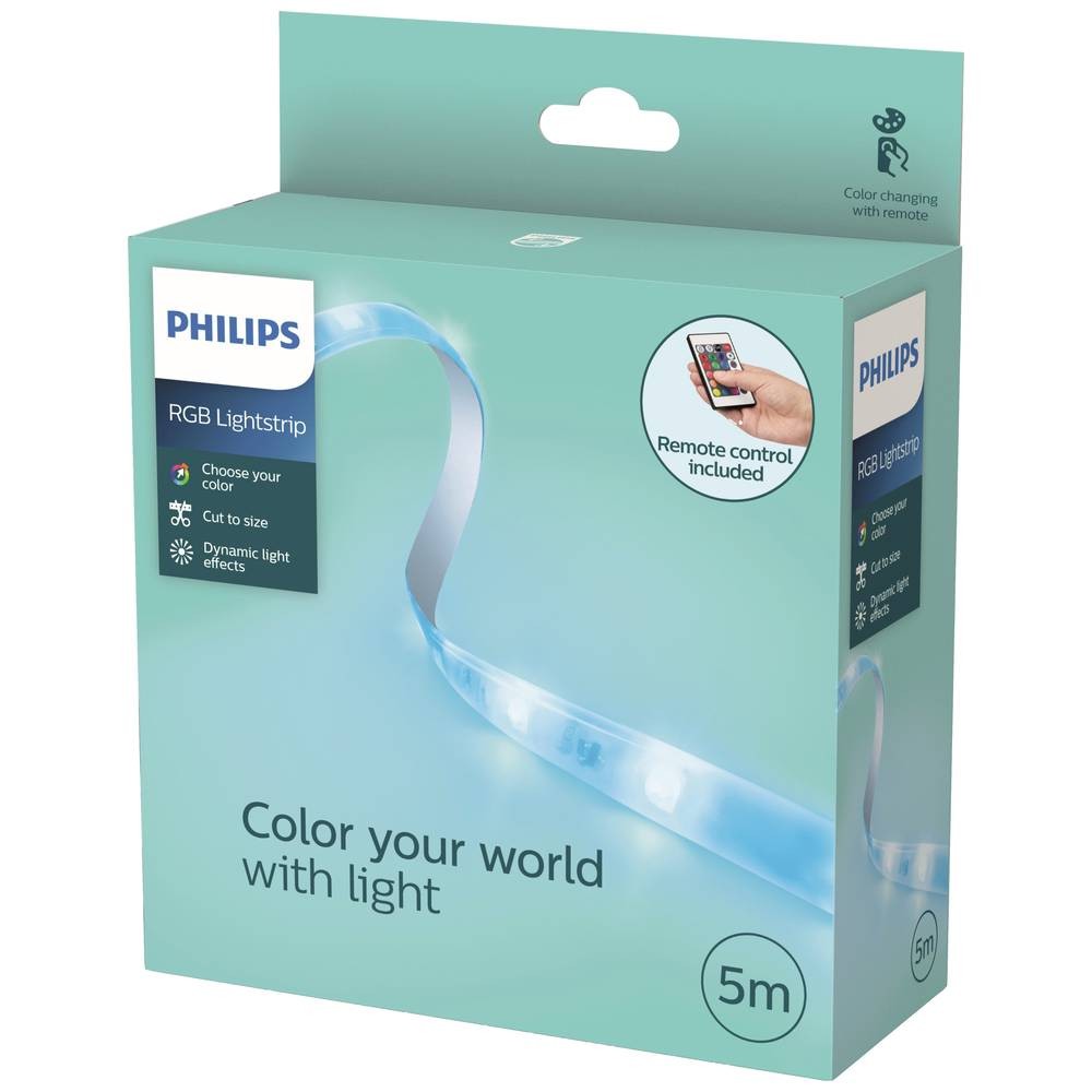 Philips Ruban LED RVB 5m 230V avec kit complet d'éclairage - 2
