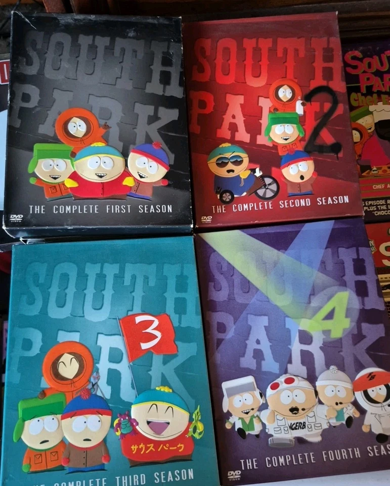 South Park Seasons 1-4 DVD Box Sets Lot Of 11 + The HITS , VOL 1&2&4 XMAS TIMMY - Image 3 of 4