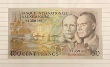 Luxembourg 100 Francs 1981 P-14A UNC
