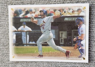 2007 UD Masterpieces - Albert Pujols #38