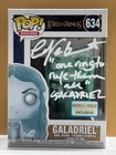 SIGNED Funko Pop! THE LORD OF THE RINGS - GALADRIEL #634 COA AUTHENTICATED