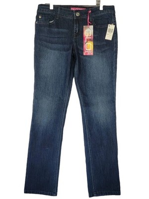 Glo Size 11 Women's Denim Jeans Goldie Lowrise Skinny Blue Denim NWT