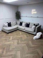 Ivory DFS Lugano Left Hand Facing Open End Corner Sofa - Delivery Available