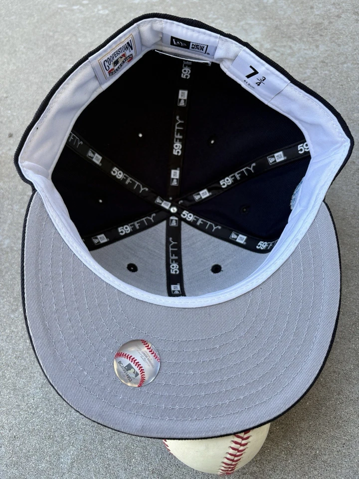 New Era 59FIFTY Toronto Blue Jays T Logo 2003 ASG Patch Green UV 7 3/4 DS -💥Pin - Image 3 of 4