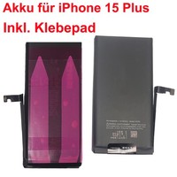 Akku FüR Iphone 15 Plus Batterie Akku Battery A3039 3480Mah + Klebepad