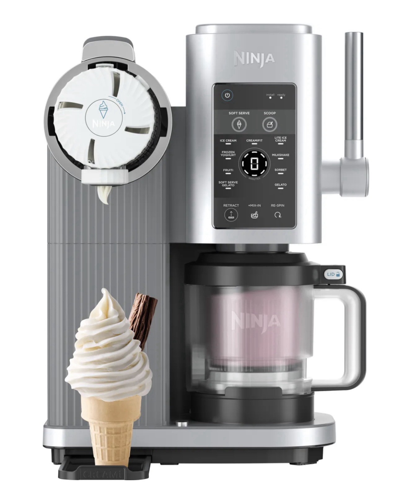 Ninja CREAMi Soft Serve Swirl Ice Cream Maker