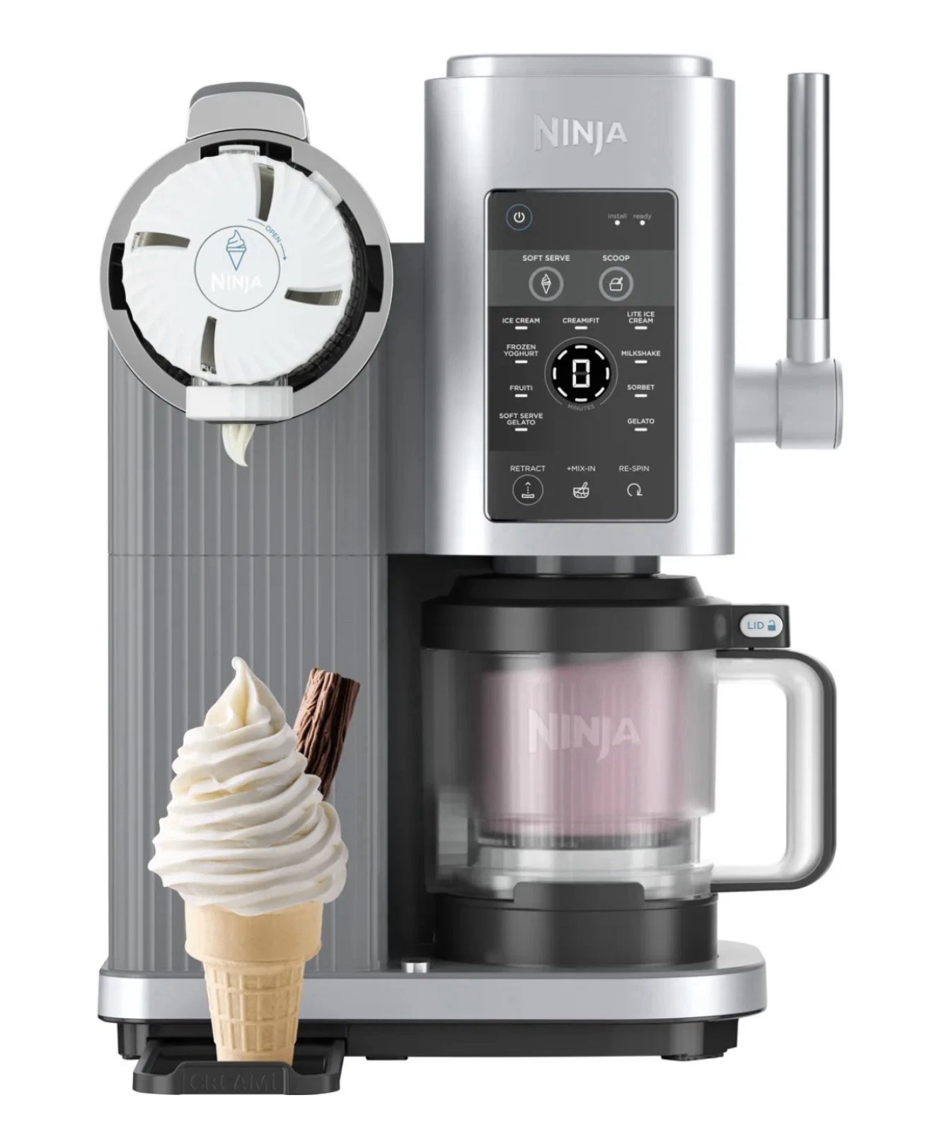 Ninja Swirl by CREAMi 13-in-1 NC701UK Ice Cream Maker - Silver BRAND NEW SEALED
Opens in a new windo