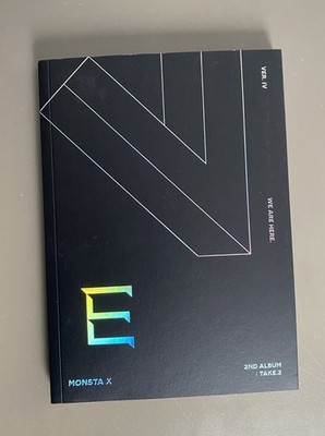 MonstaX 2nd Album: Take 2 - We Are Here Version 4 NO PHOTOCARD