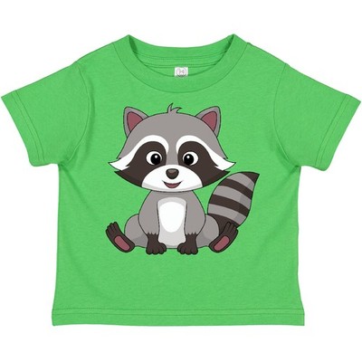 Inktastic Cute Baby Raccoon Toddler T-Shirt Animal Child Preschooler Kid Apparel