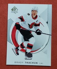 2024-25 Upper Deck SP AUTHENTIC Brady Tkachuk #21 Base Ottawa Senators