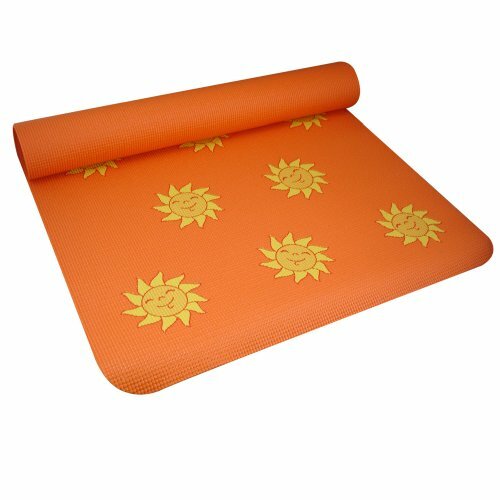 orange yoga mat