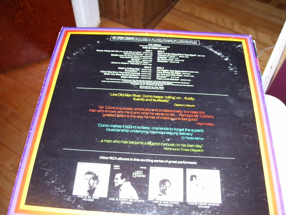 THIS IS PERRY COMO-2 LP-NM-RCA VICTOR-GATEFOLD-STEREO - Image 2 of 2