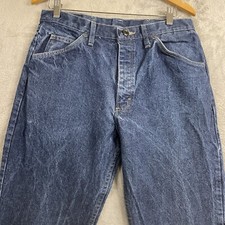 BULWARK FR Blue Denim Fire Flame Resistant Work Pants Jeans Mens 32-33