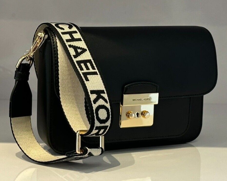MICHAEL KORS SLOAN EDITIOR MEDIUM FLAP SHOULDER CROSSBODY MESSENGER BAG - Picture 19 of 159