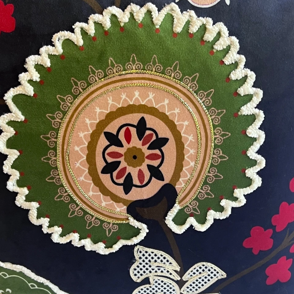 Funda de almohada hecha a mano 16 x 16 nueva sin etiquetas Foto 3 de 4