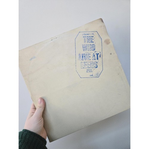 The Who Live at the Leeds Vinyl Record 1970
