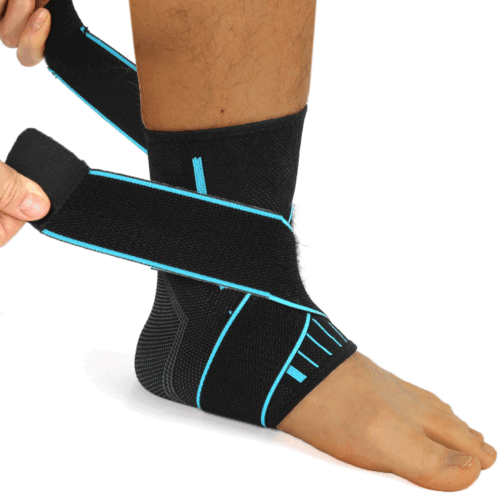 Ankle Brace Support Compression Sleeve Foot Tendon Plantar Fasciitis Pain Relief - Picture 12 of 18