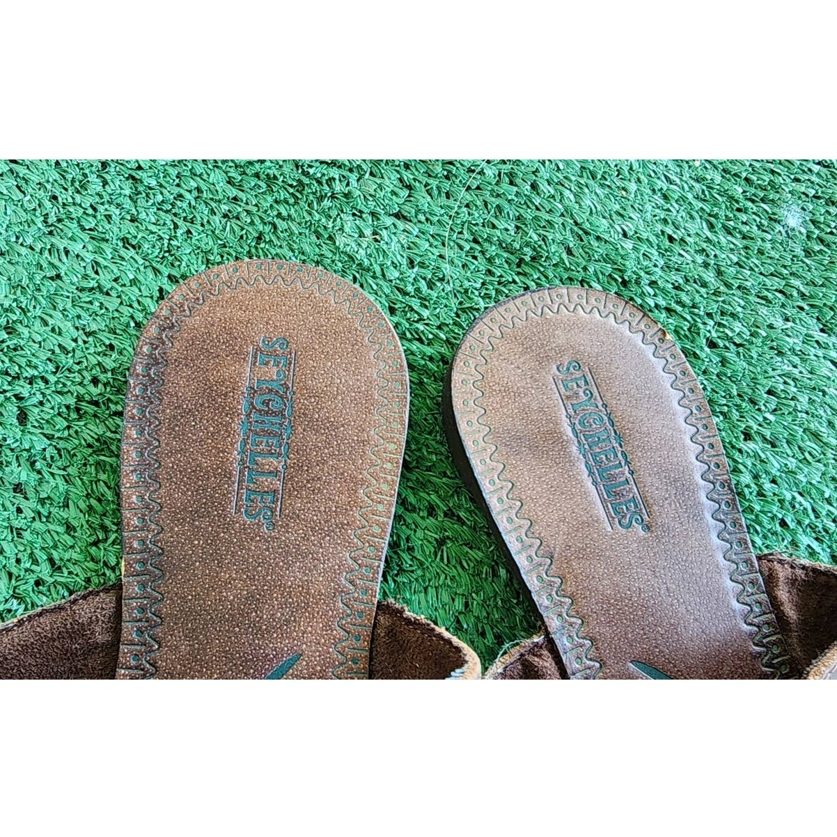 APL Sandali nuovi Seychelles marroni impreziositi da perizoma taglia 8