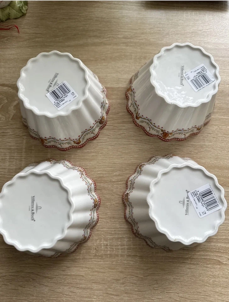 villeroy boch Winter Bakery Delight Bol, pain d'épices 4 Pièces - Photo 2/4